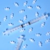 25pcs Syringe Adapter, Clear Female Luer Lock Luer Coupler Connector