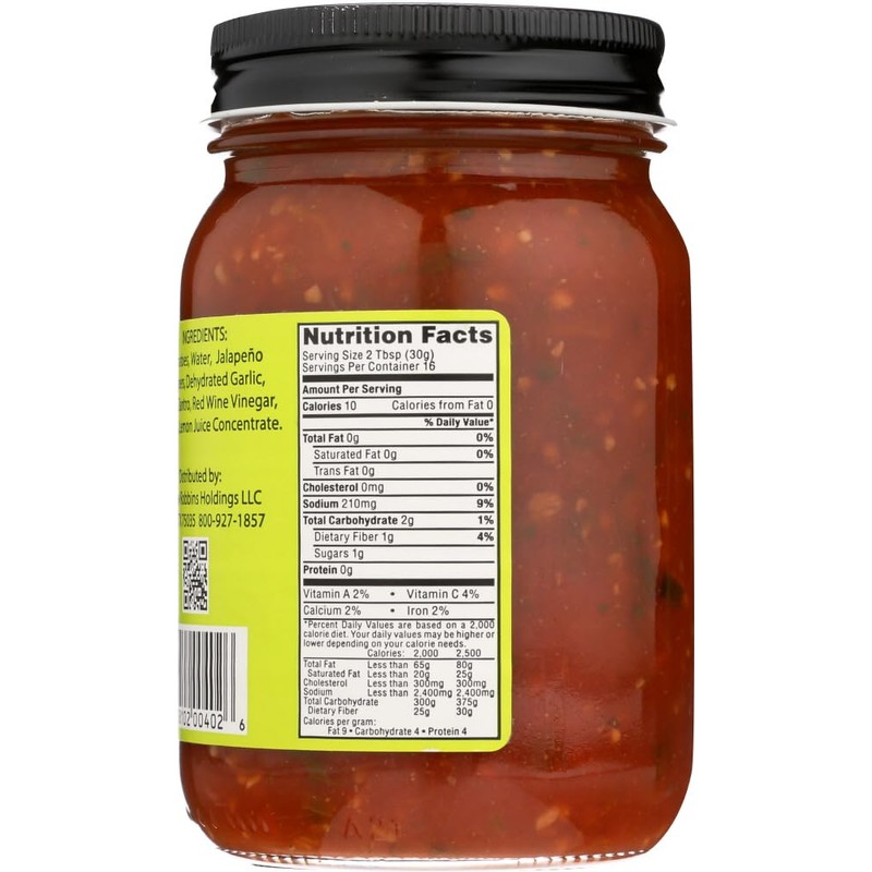 Mateo's Gourmet Salsa 16 Oz (Pack of 2) (Mild) by