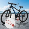 Pack of 2 Cable Lock with Key, Robust Padlock with