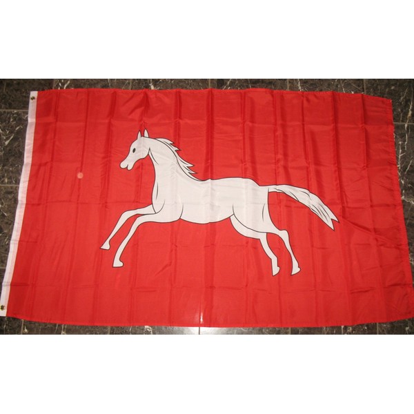 Kingdom Of Hanover Horse Flag 3'x5' Rough Tex Knitted Banner