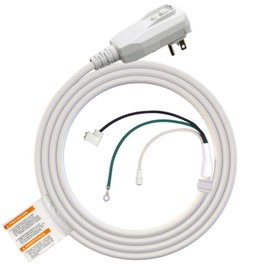 L22520 20Amp 2400W 12AWG LCDI Power Cord Plug for A/C Air Conditioner, E250451 UL Certified, 8.3FT Leakage Current Detection Interrupter Replacement, 120VAC 20Amp 2400W 60Hz NEMA 5-20P (1 Pack)