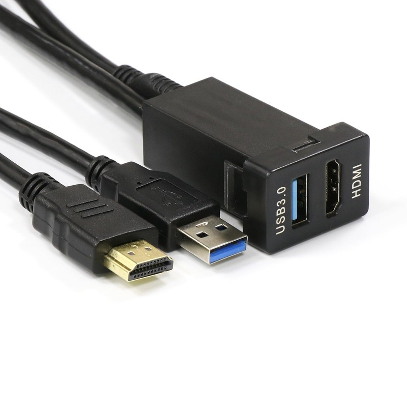 Timloon USB Input Port & HDMI Input Port USB 3.0