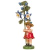 Hubrig Flower Children 17 cm Girl with Columbine Ore Mountains