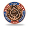 USA Navy Core Values Challenge Coin - Honor, Courage, Commitment