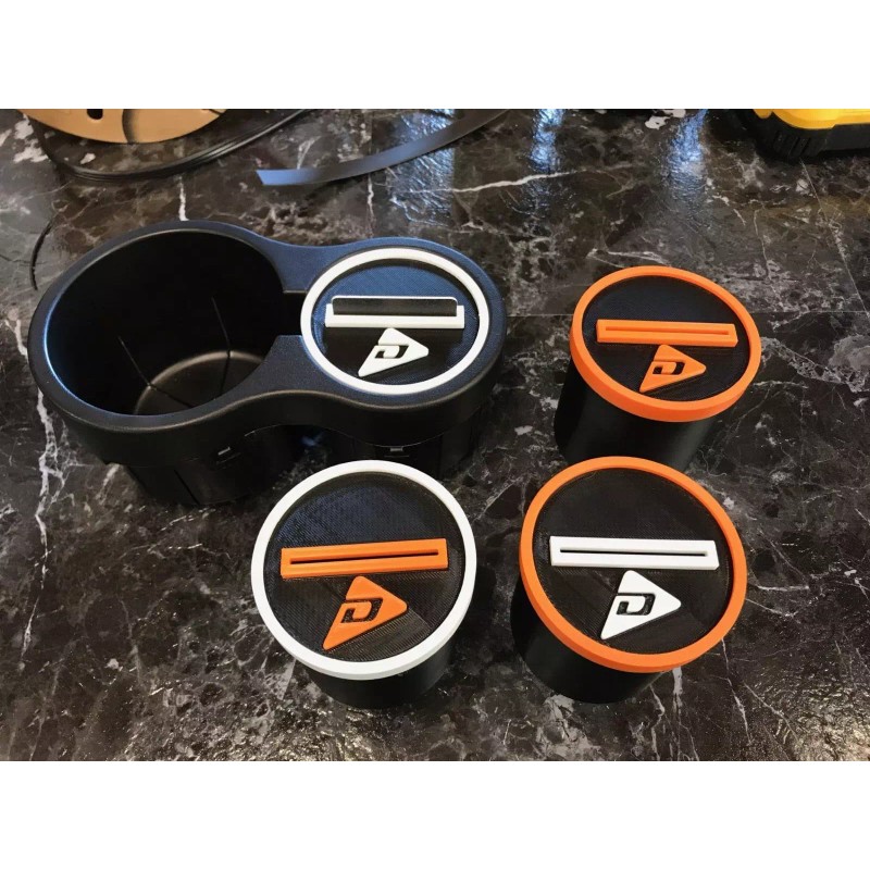3D Denago EV key card cup holder 3D printed insert