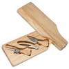 Franmara 1082-BX Bottle Shaped Wine and Cheese Set with 3