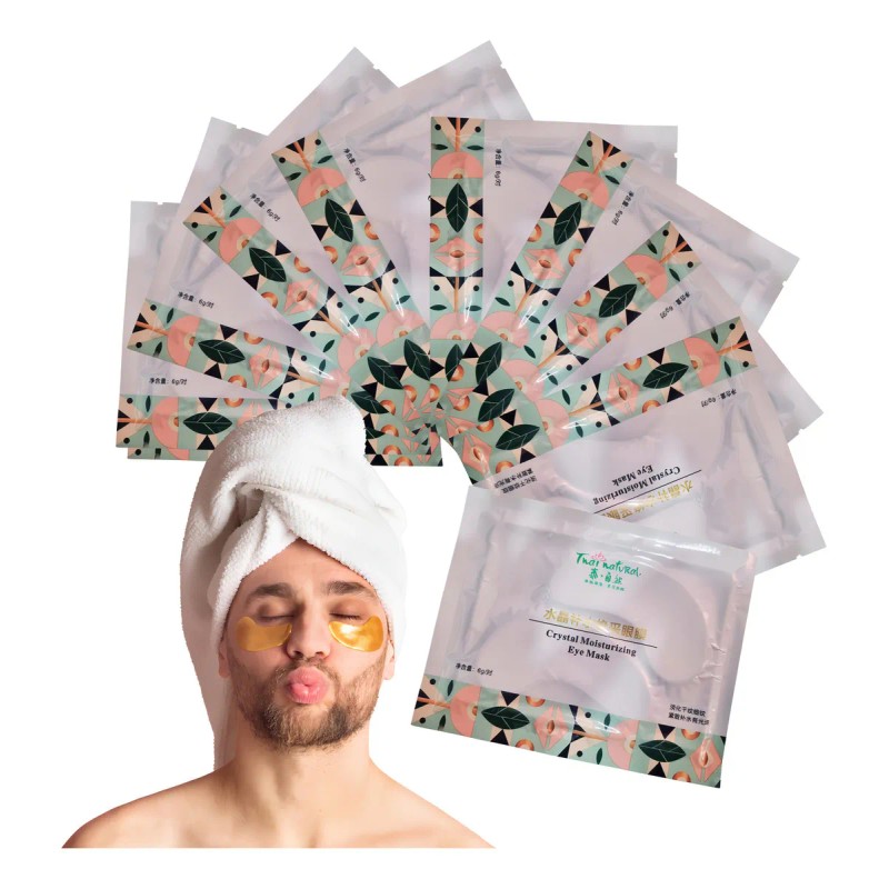 🔥 Parches colágeno dear she contorno ojos 50 pares antiarrugas