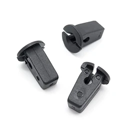VVO Fasteners Plastic Rear Wheel Arch Lining and Mudguard Screw Grommet, Black (Pack of 10)
