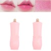 2pcs Jelly Clear Crystal Flower Magic Lipstick Color Changing Tinted