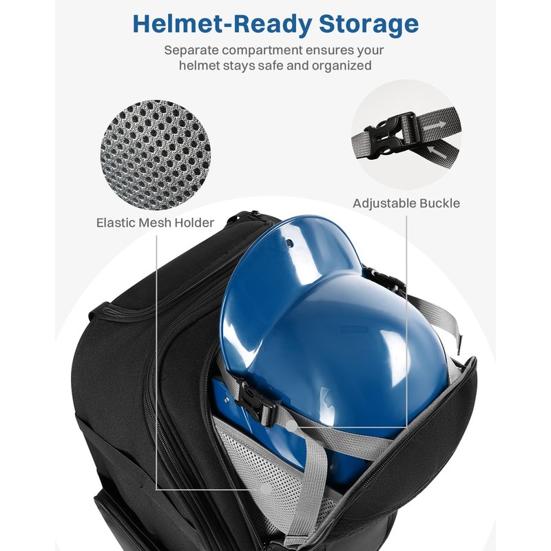 Rolling Baseball Bag with Wheels, Large All-Terrain Wheeled Softball Bag