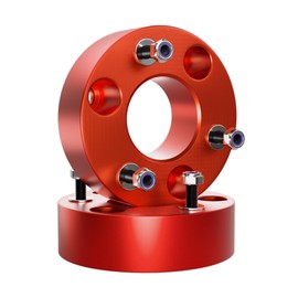 EVIL ENERGY 3" Leveling Lift Kit Compatible with 2004-2024 F150 2WD/4WD, 3 inch Front Suspension Forged Strut Spacers Red