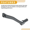 Partuto Folding Motorcycle Gear Shifter Lever for Apollo BBR Aluminum