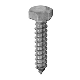 Stainless Steel Screws Lag Bolts Deck Lag Screw Stainless Steel Bolts Trailer Deck Screws Steel Building Stainless Screws Stainless Wood Screws Hex Head 1/4 x 4-1/2" (25 Pcs) Super-Deals-Shop