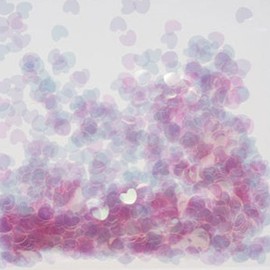 PikaAce Nail Powder Pika Ace Mini Heart Aurora Solvent Resistant #264 Pink 0.5g Art Material