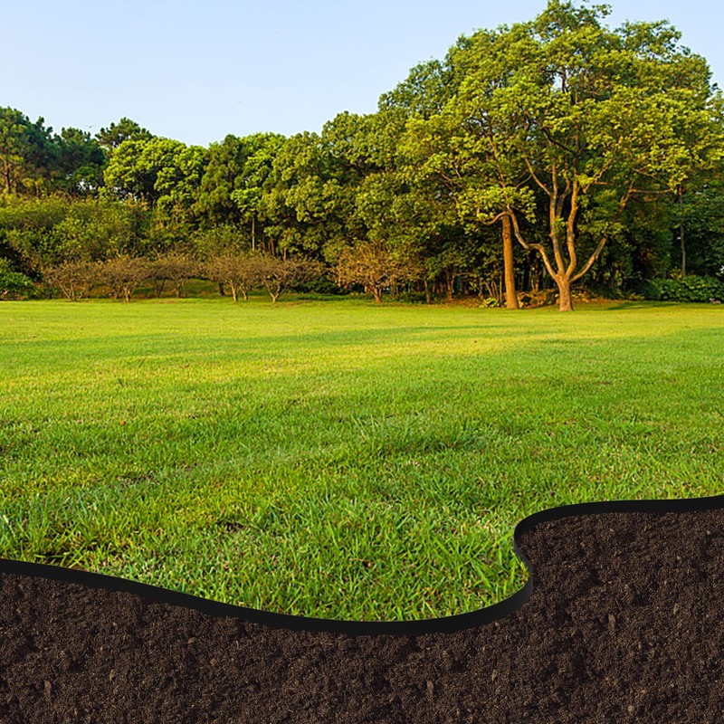 Watayo 30 FT Grass Barrier Landscape Edging Coil - 5