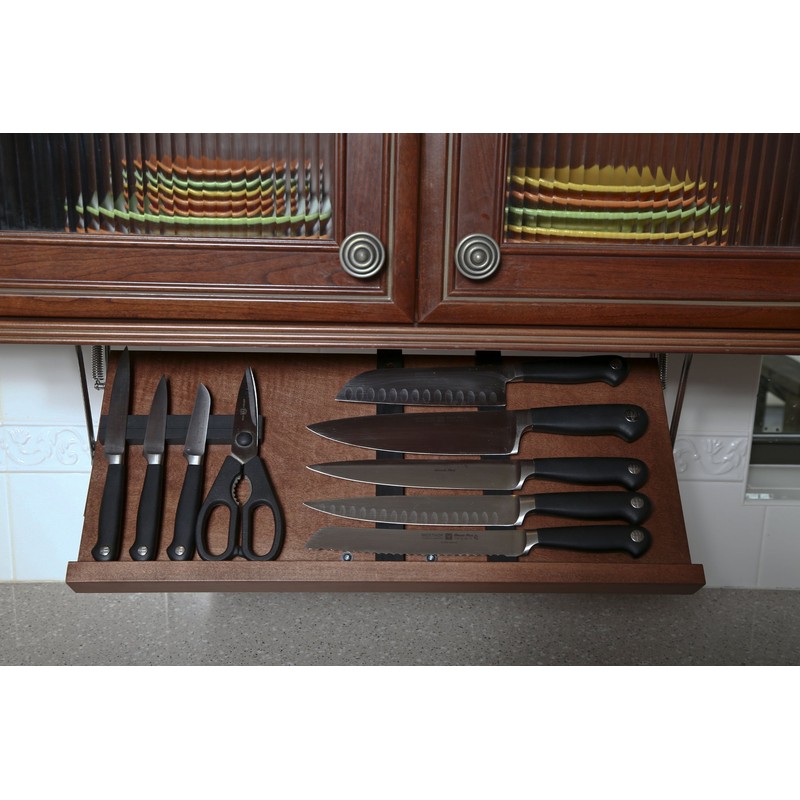 The Drop Block Cherry 22 x 9.5 Inch Magnetic Knife