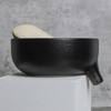 Self Draining Soap Dish, Ceramic Soap Dish with Drain for