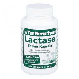 Lactase 12.000 FCC Enzym Kapseln 120 Stk.