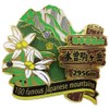 Hundred Famous Mountains in Japan, Pin Badge, 2 Tiers, Pins/Kiso Komagataku, Eiko, Trekking, Mountain Climbing, Goods, Mail Order