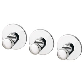 Ikea SKOGHALL Hanger, Chrome-Plated(Set of 3)