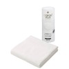 CBJAPAN Carari Plus Bath Towel, 3.3x Water Absorbency Microfiber, White,