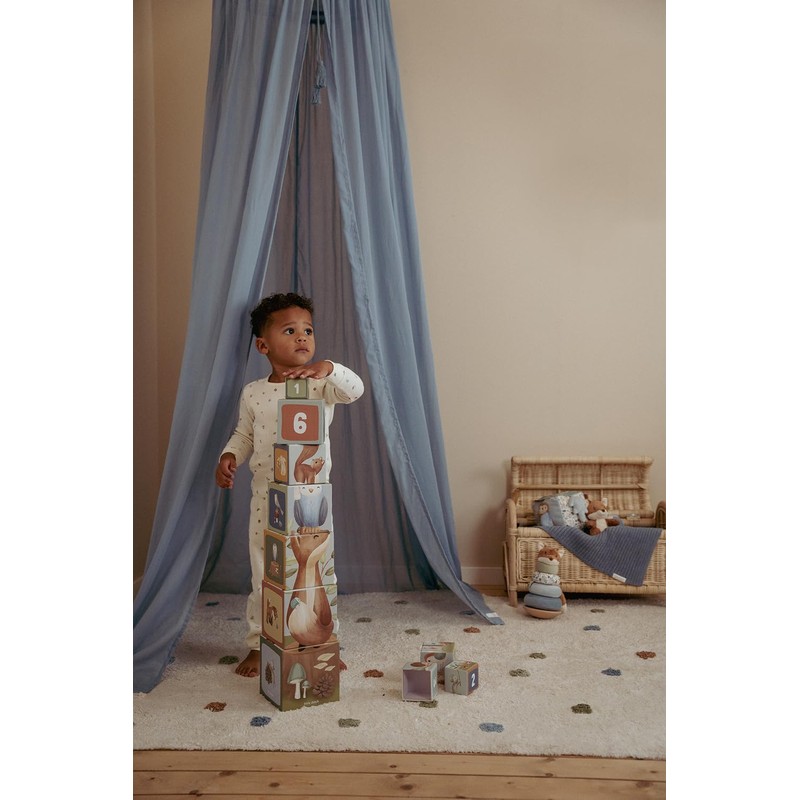 Little Dutch CA30144035 Bed Canopy - Pure Denim Blue (250