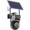 Sansco 5G WiFi Solar PTZ Security Camera 4MP Audio Dual