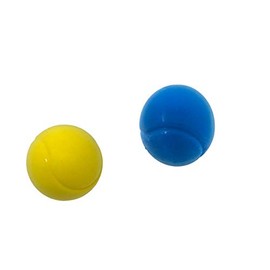 E-Deals 70mm Foam Balls - Bundle Pack - Perfect Foam Sponge Ball For Kids' Games (Pack of 1 Blue + 1 Red + 4 Yellow)