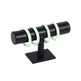 tooloflife Velvet Leather Jewellery Stand for Jewellery, Floating T Bar Holder, Bracelet Display, 5 Colours, T Bar Bracelet Chain, Watch, Necklace, Hand Display Stand Holder, Organiser, Ice Velvet