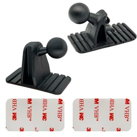 Car Phone Holder Accessories,Bracket Dashboard Pasting Holder Mount Base 17mm Ball Head.Will be no Residue After Remove.can be Pasted on The Curved Dashboard.(Mix and Match) (Model A + Model C)