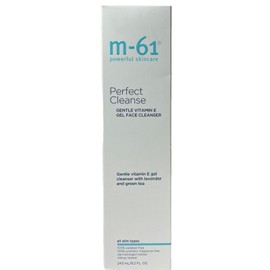 M-61 Perfect Cleanse Gentle Vitamin E Gel Face Cleanser 8.2 oz NIB (016)