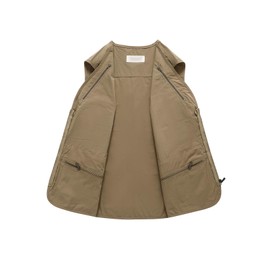 Hbufnha Men's Work Vest Outdoor Casual Safari Travel Vest With 16 Pockets Vests Jacket For Fishing Hiking Photograph 01-KH-XL