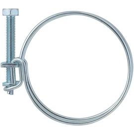 TRUSCO TWB-22 Screw Type Wire Band, Tightening Diameter 0.7 - 0.9 inches (18 - 22 mm) (Pack of 10)