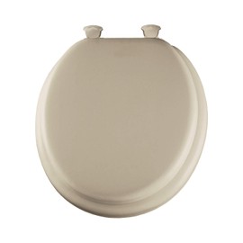 Mayfair Toilet Seat Rnd SFT Bone