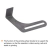 HARFINGTON 2pcs Bench Grinder Tool Rest 7.87" Carbon Steel Bracket