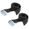 sourcing map Tie Down Strap Cam Buckle Lashing Strap 2"