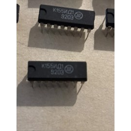 INTEGRAL Minsk 1 Piece K155ID1 (SN74141) Driver for Nixie Tubes Microcircuit