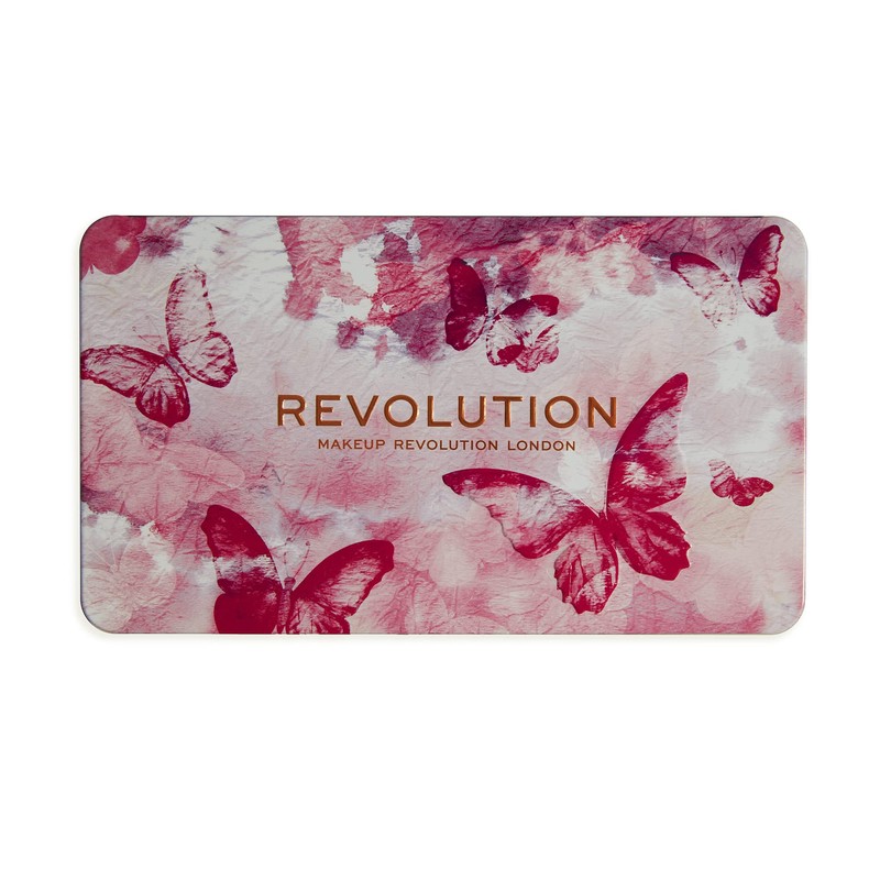 Makeup Revolution, Forever Flawless Butterfly Eyeshadow Palette, 18 Shades, 19.8