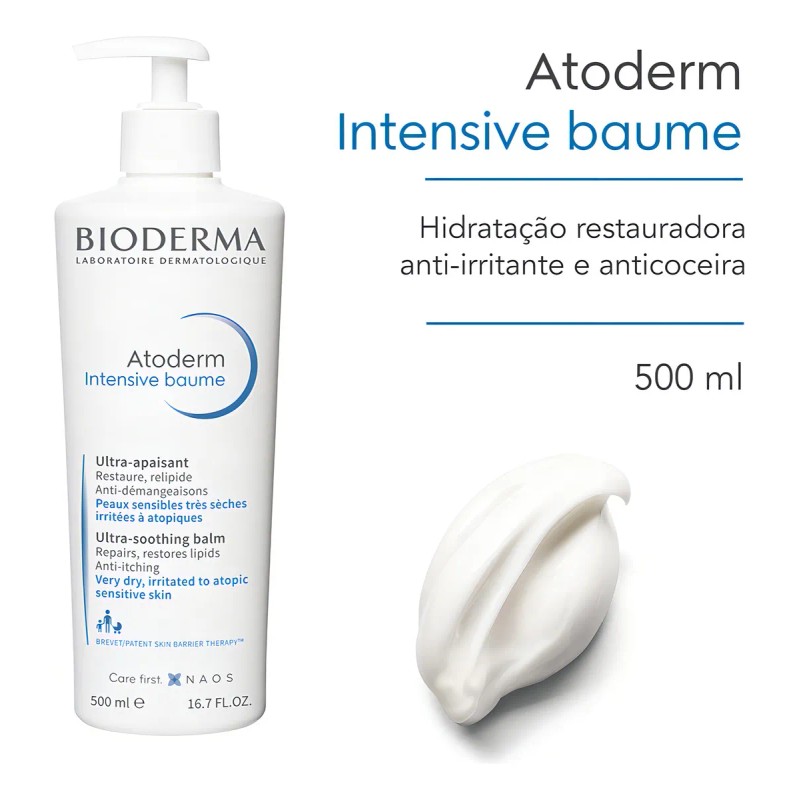 Bálsamo Hidratante Atoderm Intensive Baume 500ml Bioderma