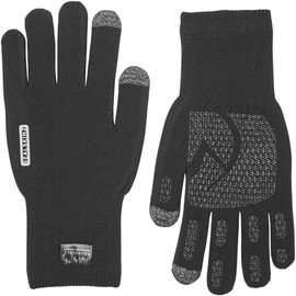 SEALSKINZ Unisex Anmer Waterproof All Weather Gloves Breathable - Black - S
