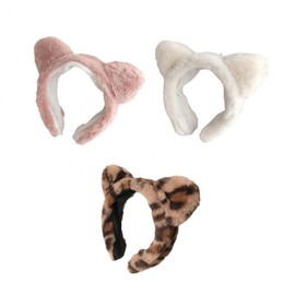 Bear Ear Headband Pink DC000795 5ea