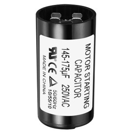 PATIKIL Motor Start Capacitor 145-175uF/Mfd 250V 50/60Hz CD60 Operating Capacitor Motor Occasion Capacitor for Electric Motor Start Running