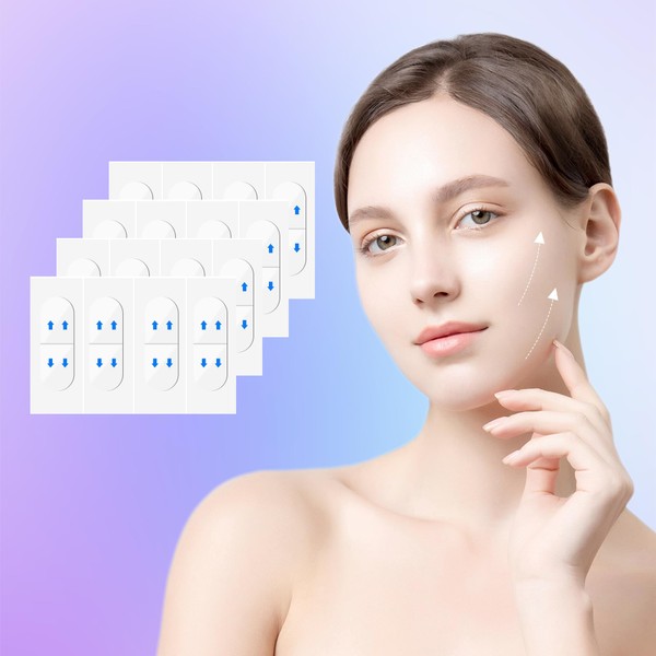 SOZOOM 140PCS Face Lift Tape Invisible, Instant Face Lifting Strips