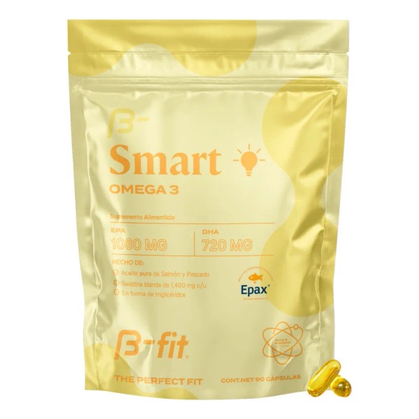 Omega 3 90 Cápsulas B-fit Sin sabor Softgel Inoloras de