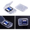 SD Card Holder Case 10 Pcs, Clear Plastic Storage Case