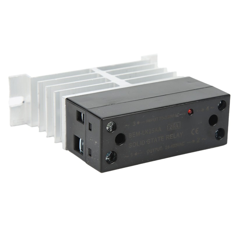 BERM AC to AC Solid State Relay ABS Aluminum Alloy