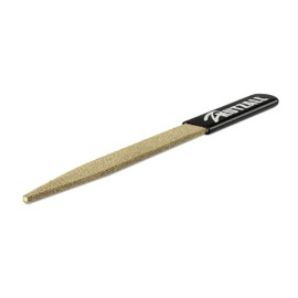 Kutzall Original 8" Warding Hand Rasp - Fine, Wood Rasp/File Used for Woodworking & Shaping, W/Ergonomic Soft Grip Handle, Abrasive Tungsten Carbide Coating - 13" (330.2mm) Overall Length - WD8170