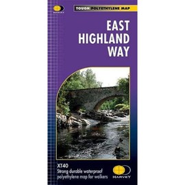 East Highland Way XT40: Route Maps (Trail Map XT40)