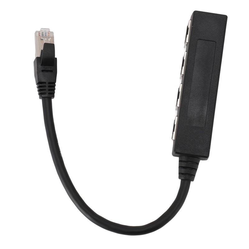 Ethernet Splitter Professional 1 to 4 Ports High Speed 100Mbps