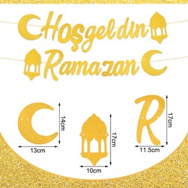 Hosgeldin Ramazan Decoration, Ramazan Decoration, Islam Banner Ramadan Decoration, Hoşgedin Ramazan Islam Banner Decoration, Ramazan Decoration